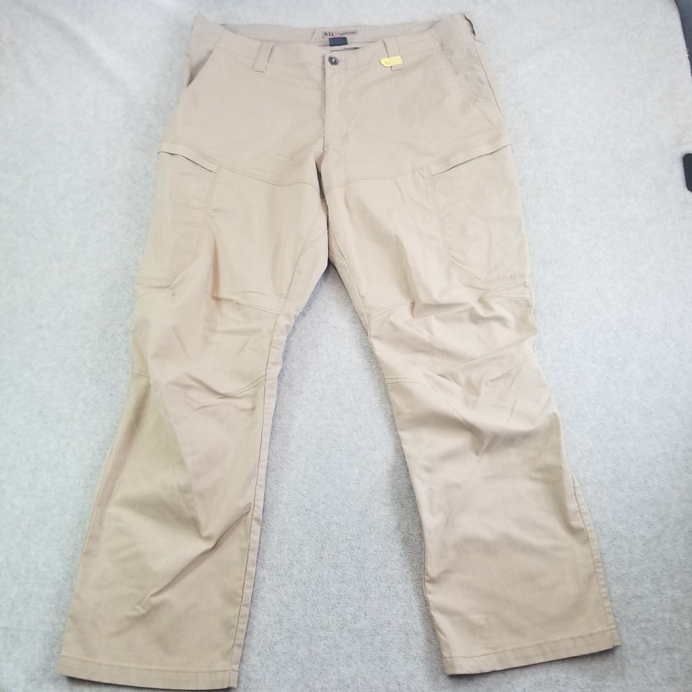 5.11 Tactical Apex Pants Mens 40x30 Khaki Tan Cargo Combat Military Work